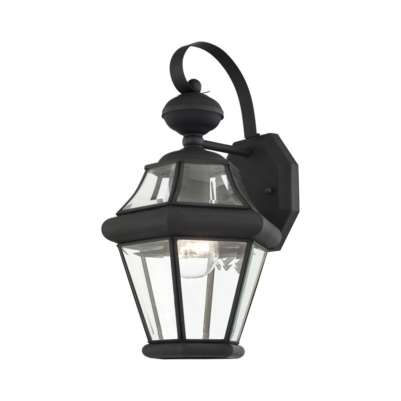 Creason Wall Light, 14" H x 8.5" W x 8" D, Black