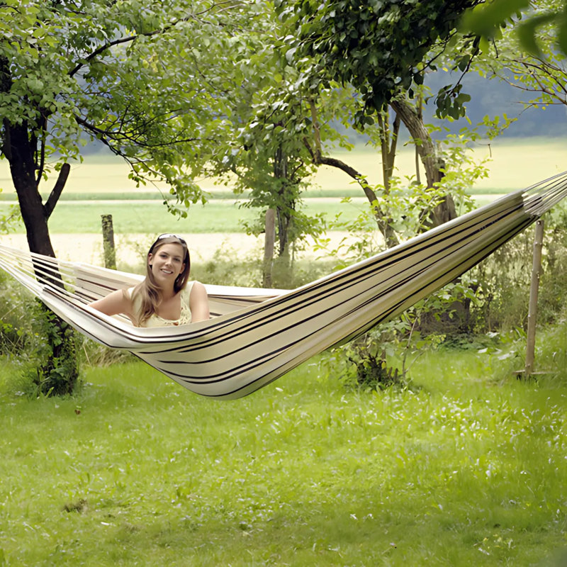 Barbados Double Hammock, Cappuccino