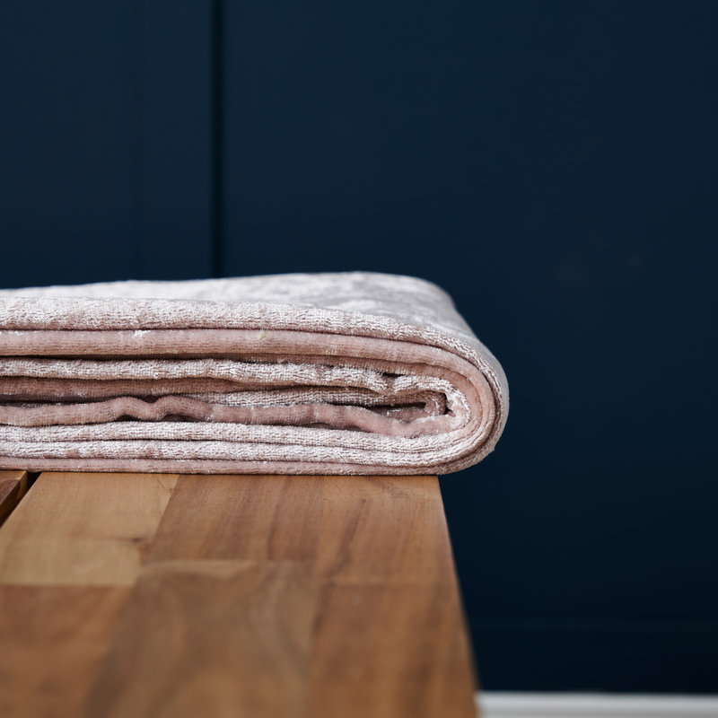 Taylour Throw Blanket, Blush