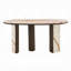 Console Haidar avec plateau en marbre