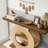 39.3" Console Table, Elegant Wood Sofa Table
