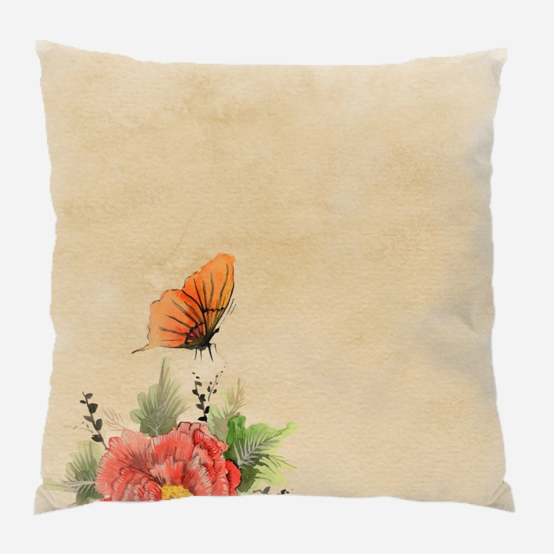 Coussin décoratif , Microsuède, Intérieur