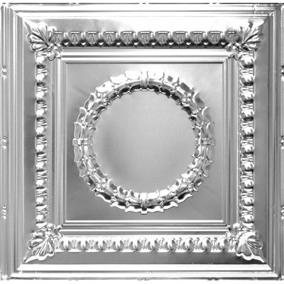 Carreau de plafond en étain 2 pi x 2 pi Victory
