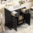 30" Bathroom Vanity with Ceramic Sink Combo
