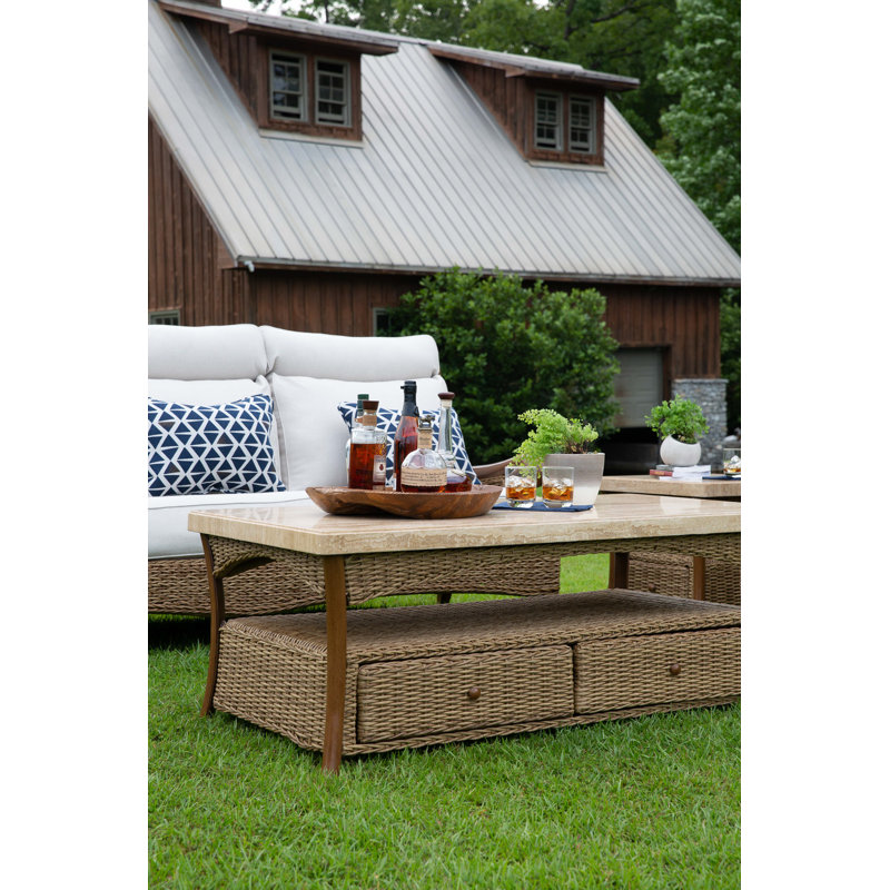 Brookside Outdoor 2 - Seat Loveseat, Nurture Pebble