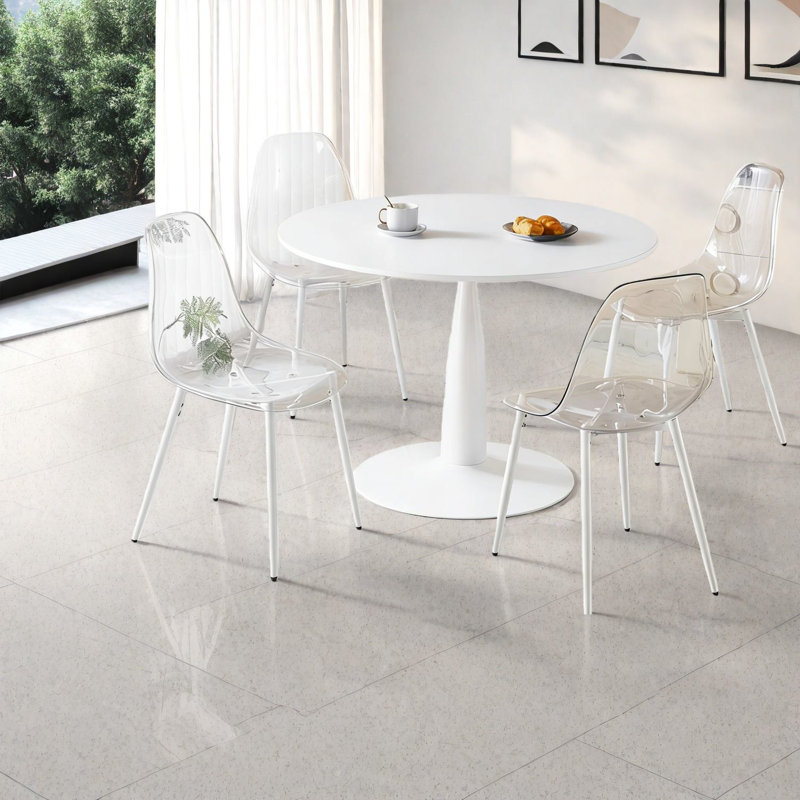 Compact 5 Piece Dining Table Sets(must Include Both Table And Chair), Mdf Modern Kitchen Home