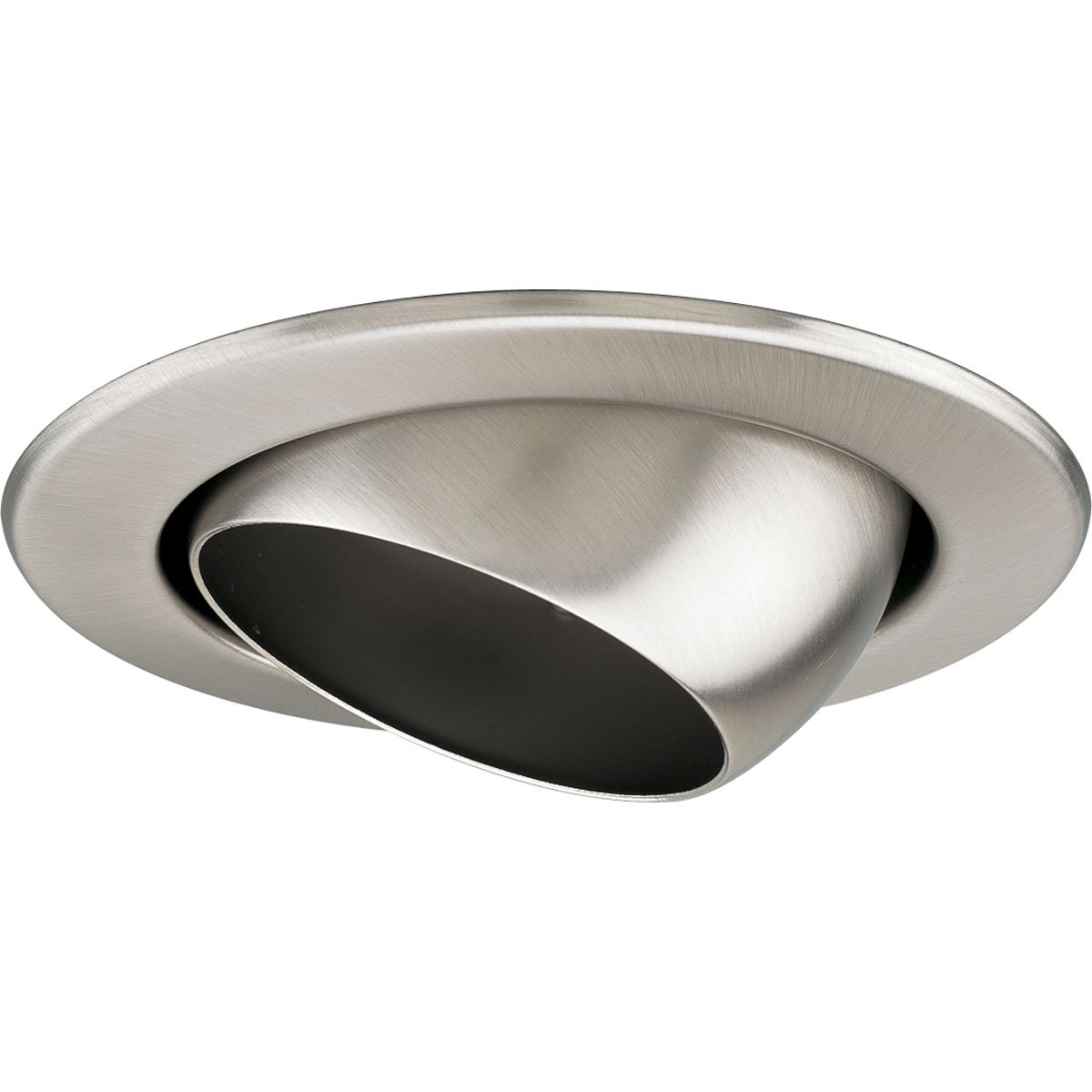 LED Recessed LED Brushed Nickel Recessed Trim, Progress LED, image size:1200x1200