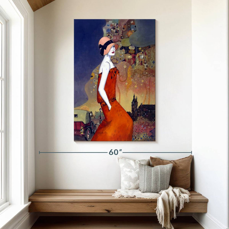 Leisha Summer Waiting, 48" H x 32" W
