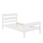 Lit simple avec tête et pied de lit-155713954