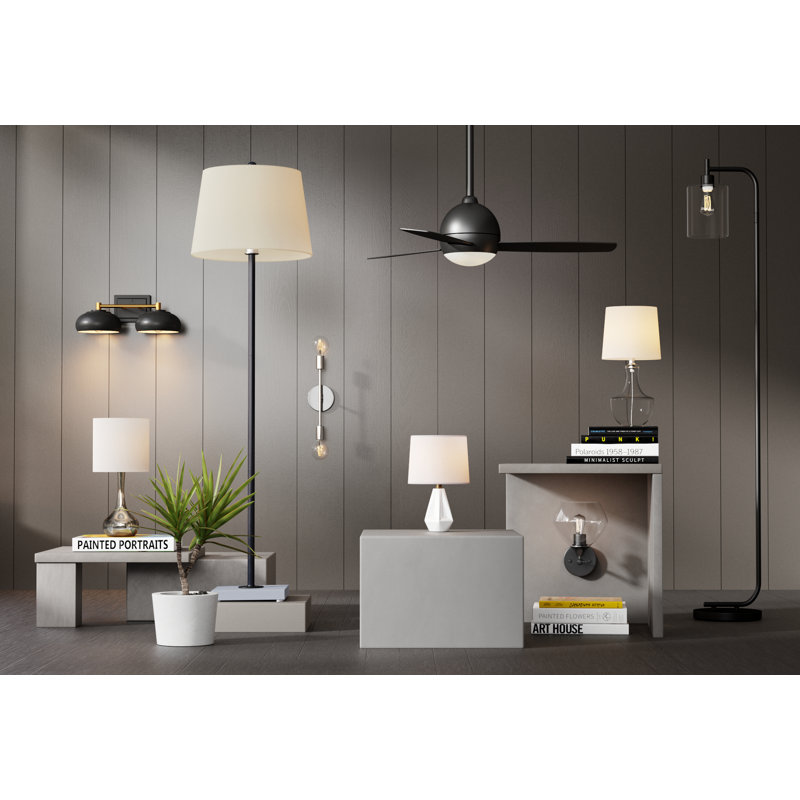 Gambrel Metal Table Lamp