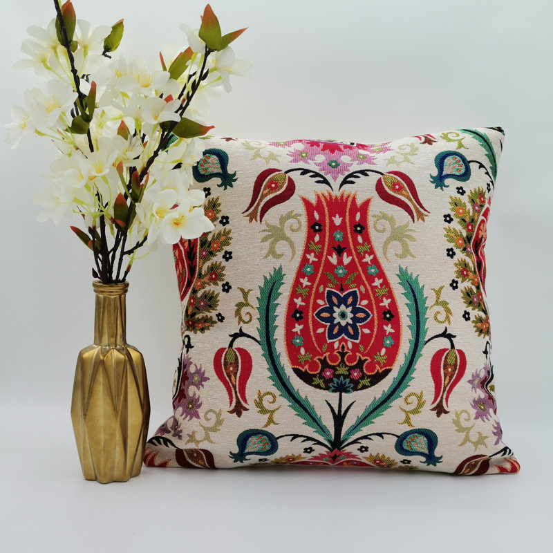 Nunberg Indoor / Outdoor Floral Square Cushion