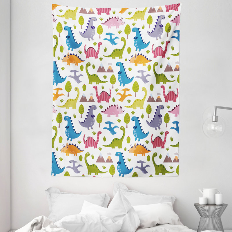 Tapisserie en polyester Dino, H 80 po x l 60 po