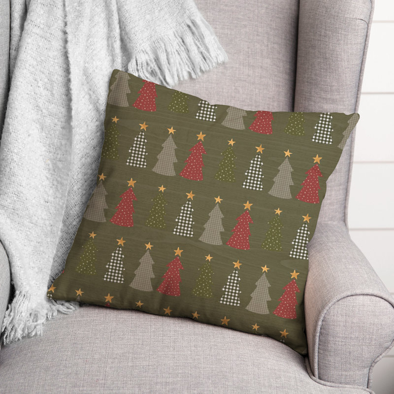  Coussin Floral, Vert