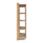 Bibliothèque standard en bois massif H 83 "x l 62" Greyson