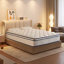 Matelas hybride de taille moyenne 14 po en mousse viscoélastique gélifiée rafraîchissante certifiée CertiPUR US-1162932941-1168965271