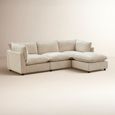 Eagan 106" 4 - Piece Modular Sectional