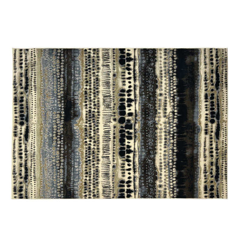 Adreon Ikat Area Rug, Rectangle 200 x 290cm