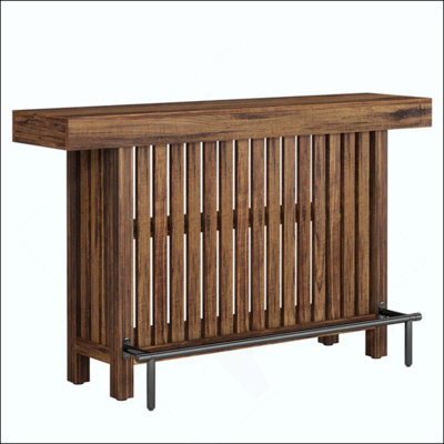 Table de conversation avec repose-pieds, table de bar, table de salle à manger, table de cuisine