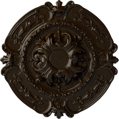 Médaillon de plafond Endurathane Southampton, DE 16 3/8 po x P 1 3/4 po (convient aux auvents jusqu'à 2 3/4 po)