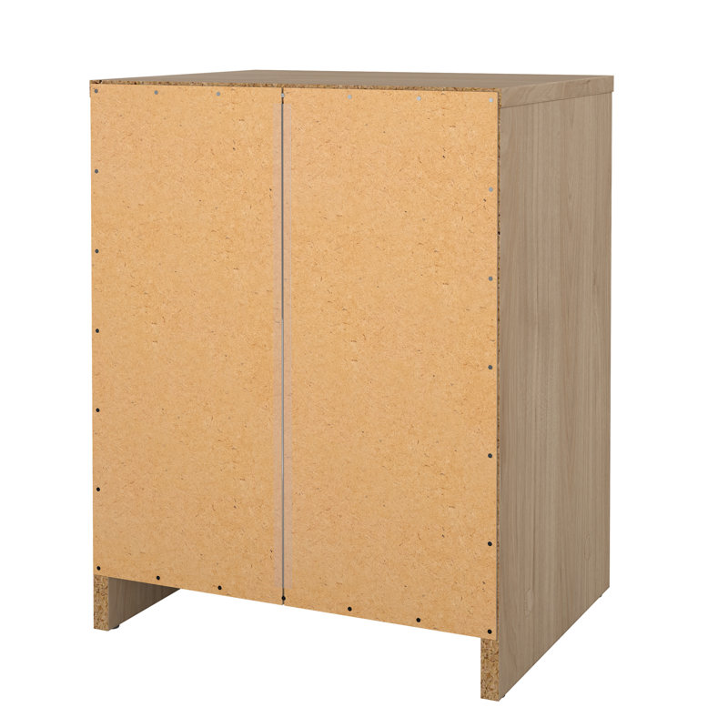 Clanton Small-Space 1 - Drawer Nightstand, Jackson Hickory