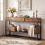 63 cm W Solid Wood Top Console Table
