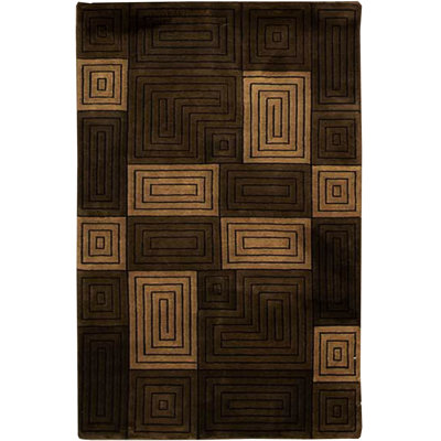 Hand-Knotted High-Quality Green and Green Area Rug