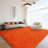 6x9 ft Shag Rugs for Living Room, Soft Orange Area Rug, Non-Slip Carpet for Bedroom Nursery Kids Play Room Dorm Office-875416787