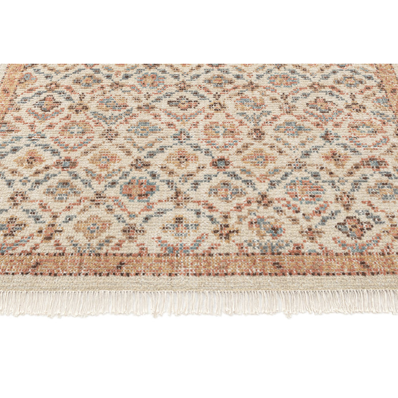 Birch Lane™ Hand Knotted Wool Trellis Rug, Rectangle 2' x 3'