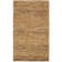 Tapis en jute de couleur unie Seden