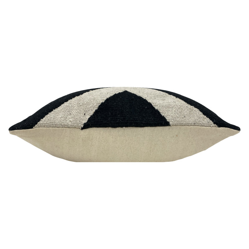 Geometric Square Cushion