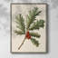 Art des Fêtes de Noël - série 2 - CCLXV, reproduction encadrée - bois massif-489620351