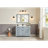 48" Cadet Finish Solid Wood Sink Vanity  With 1' Artificial Stone Top-573372906-573372903