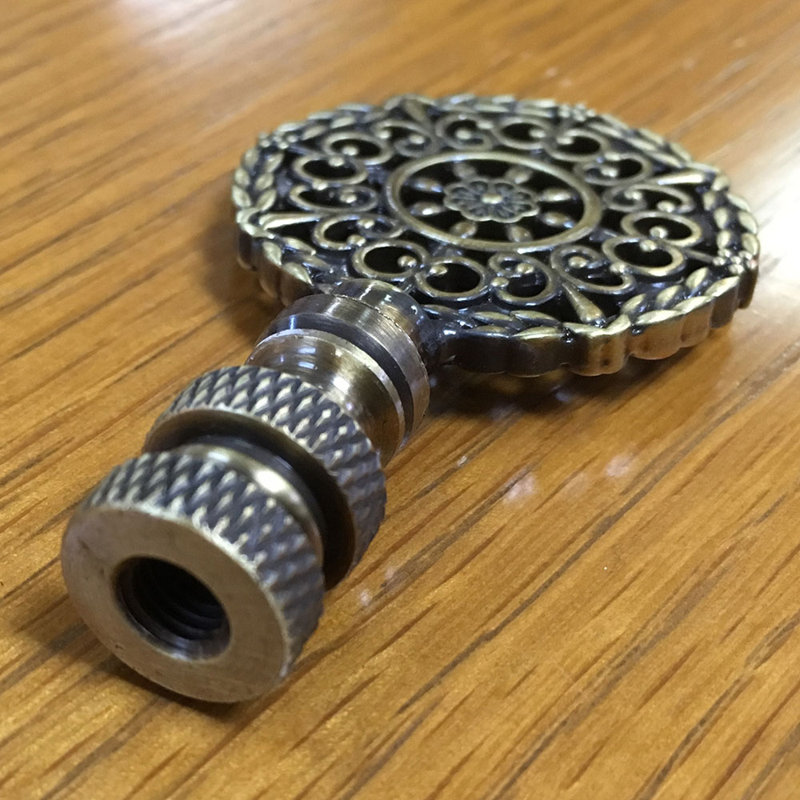 Mandala Filigree Lamp Finial