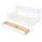 White Twin Size Daybed Featuring Wood Slat Support, Bedside Shelves, And Two Under - Bed Drawers Good For Small Living Spaces Bedrooms-79761363-79761364