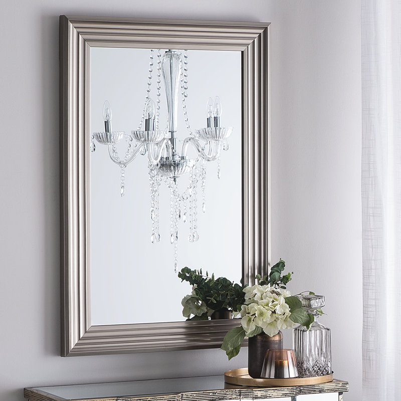 Castrejon Flat Wall Mirror, 91cm H x 61cm W