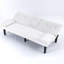 67 po, blanc, lit polyvalent, interrupteur à un clic, rembourrage en éponge, porte-gobelet confortable, espaces compacts-1595156770