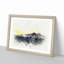Rocky Mountains in Colorado in Abstract - Picture Frame Graphic Art Print-55762828-55762833