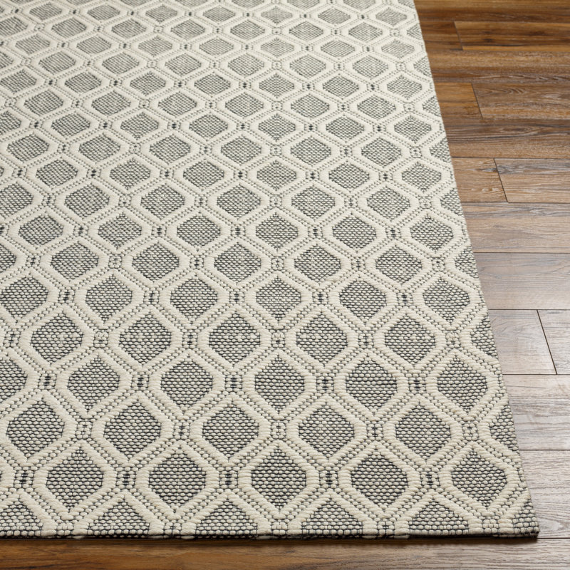 Flatweave Geometric Indoor Rug, Rectangle 9' x 12'