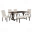 Ensemble de table de salle à manger 6 pièces Farmhouse-575490244