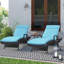 Ensemble de chaises longues inclinables 79,25 po Blaise-1125500923