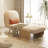 Mid-Century Modern Rattan Daybed Single Sofa Bed Couch Convertible Sleeper Lounge Chair