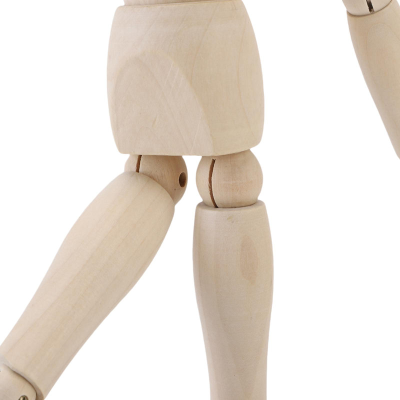 Mannequin d'artiste articulé en bois