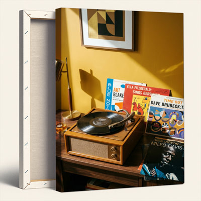 Vinyle, impression sur toile, ensemble de 1