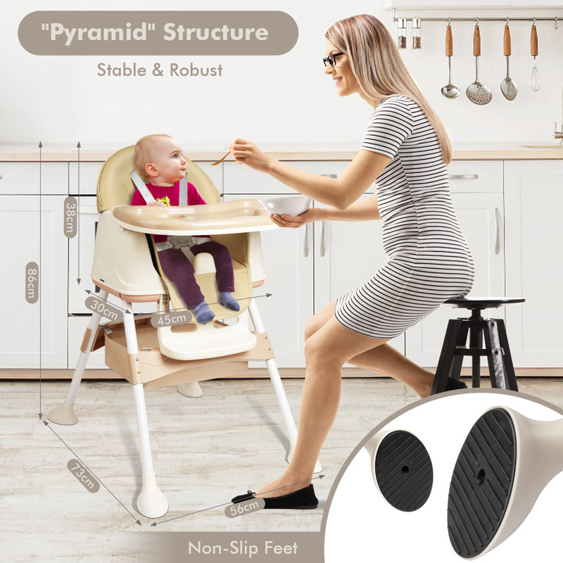 High Chair, Beige