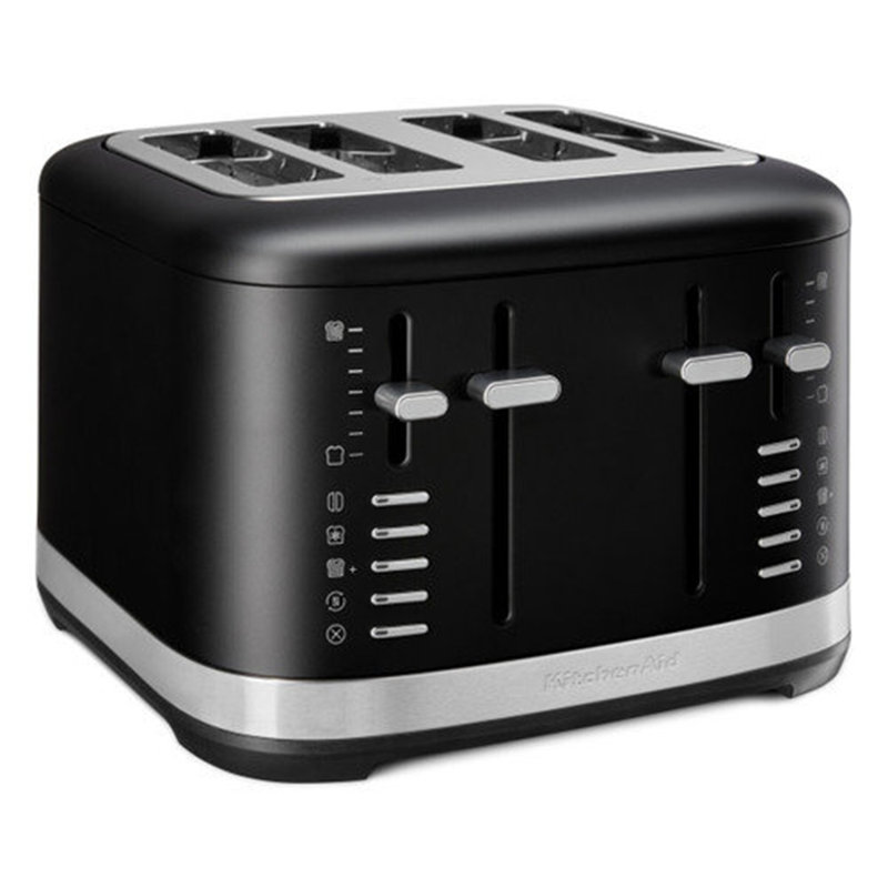 KitchenAid 4 Slot Toaster, Matte Black