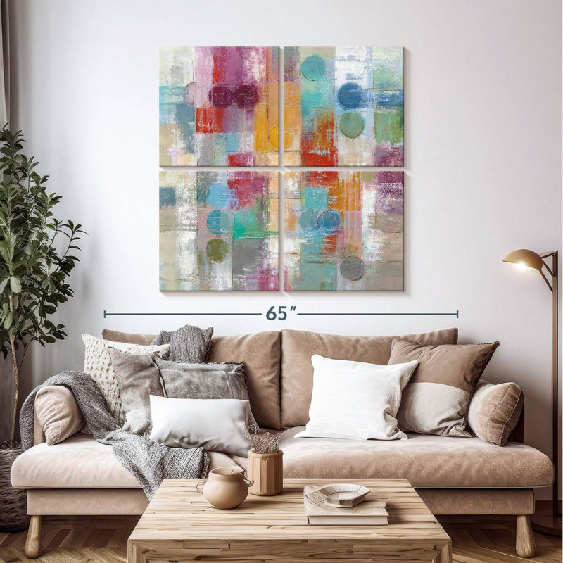 Summer Rain Avery, 45" H x 45" W