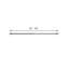 Matte Black Adjustable Curtain Pole Set-91563975