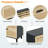 59" Rattan Dresser With Drawers, 6 Drawer Dresser For Bedroom, Clothes Storage Cabinet For Bedroom, Metal Handle&Wood Legs For Hallway, Living Room, Bedroom-31931868-31931870