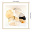 «Abstract Organic Shapes IV» par Irena Orlov, impression sur bois encadrée-101166403