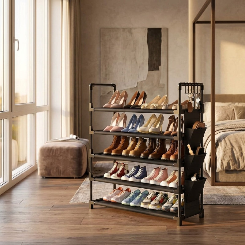 20 Pair Shoe Rack